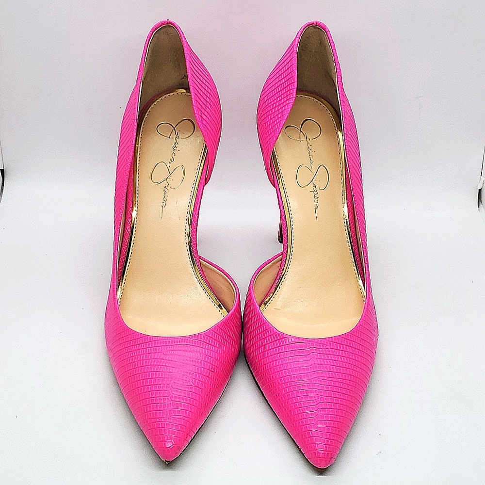 Jessica Simpson Ultra Pink Pumps